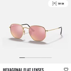 Ray-Ban Hexagonal Flat Lenses